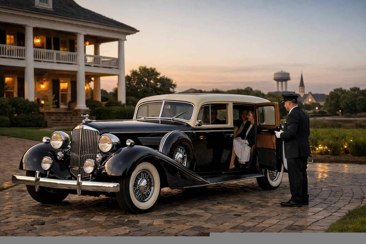 Antique Vehicle Rental with Driver Garland TX