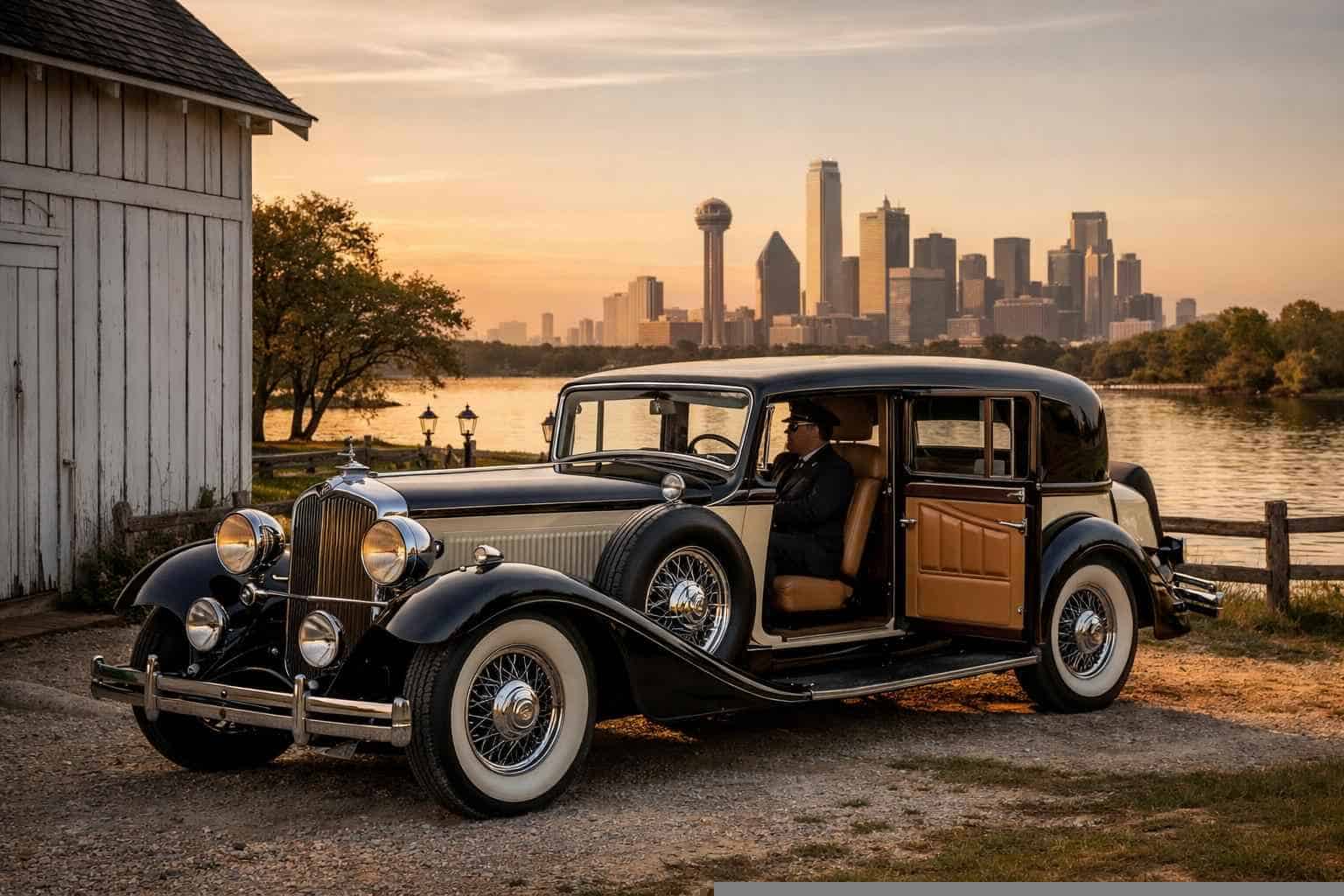 Antique Vehicle Rental with Driver Grand Prairie TX
