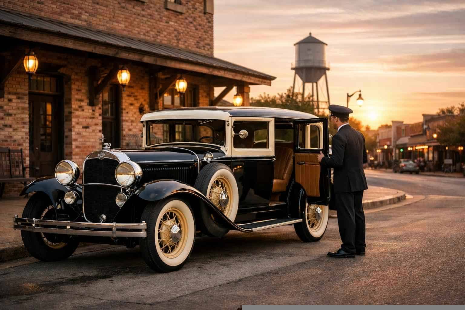 Antique Vehicle Rental with Driver Mesquite TX