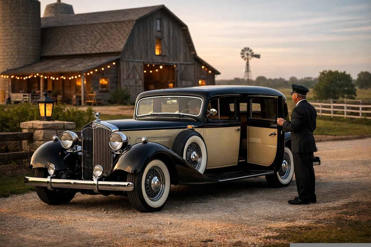 Antique Vehicle Rental with Driver Near Me Celina TX
