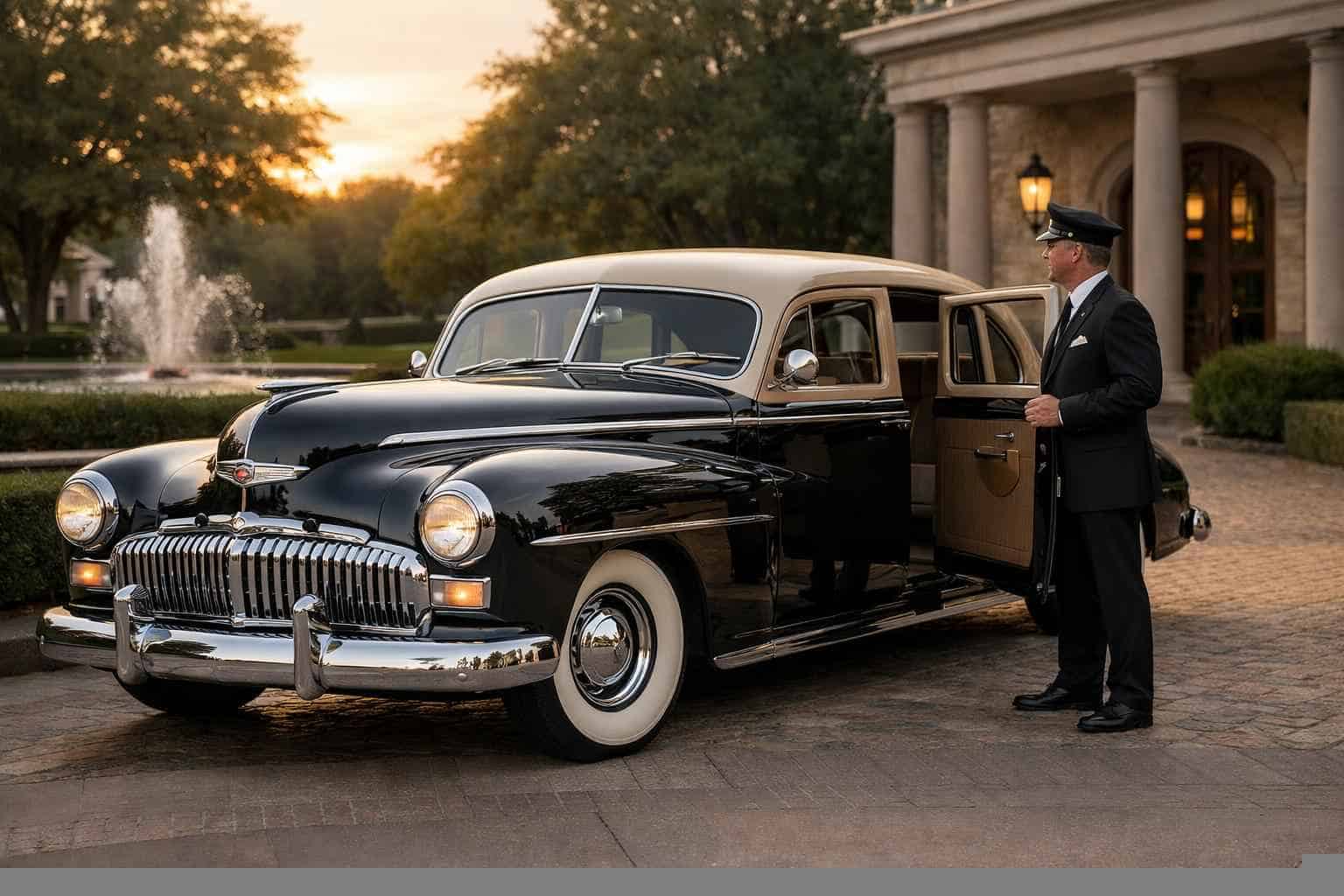 Antique Vehicle Rental with Driver Near Me Desoto TX