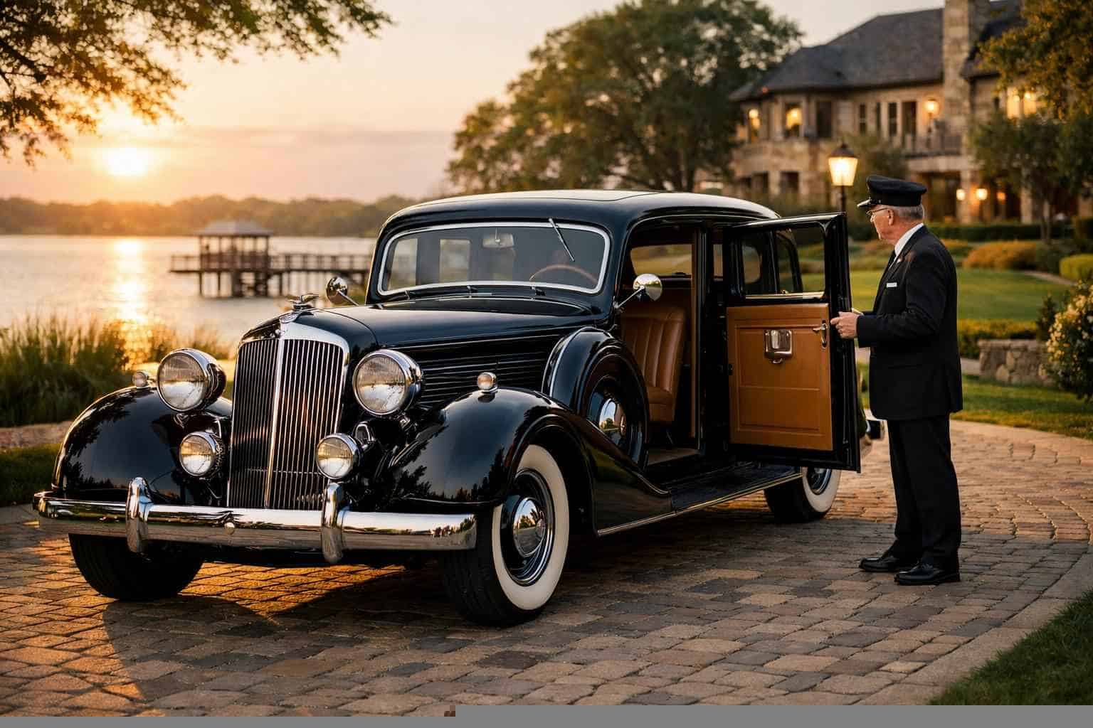 Antique Vehicle Rental with Driver Near Me Rowlett TX