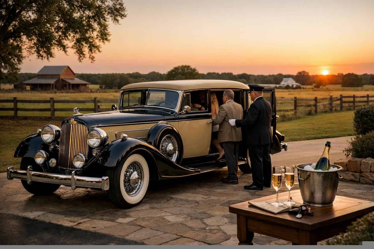 Antique Vehicle Rental with Driver Prices in Celina TX