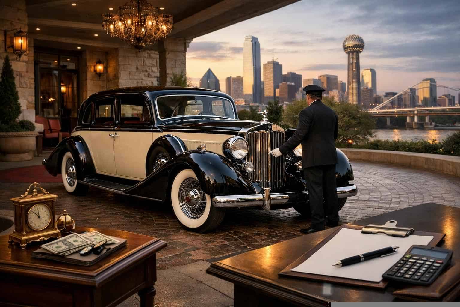 Antique Vehicle Rental with Driver Prices in Garland TX
