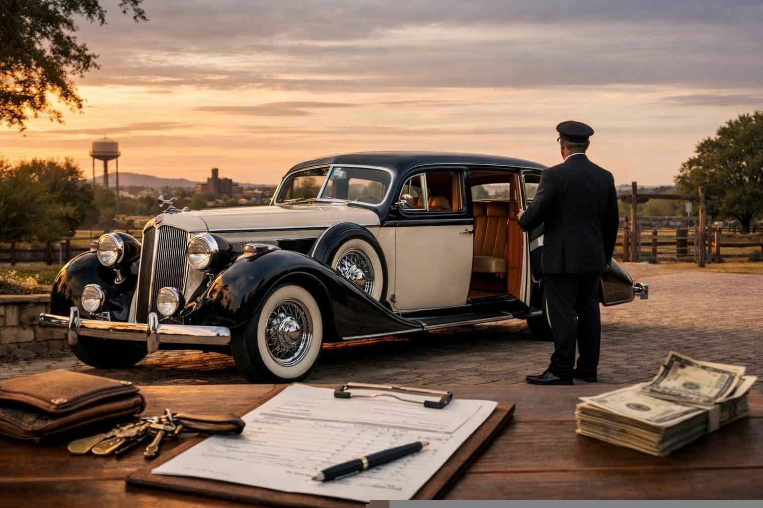Antique Vehicle Rental with Driver Prices in Mesquite TX