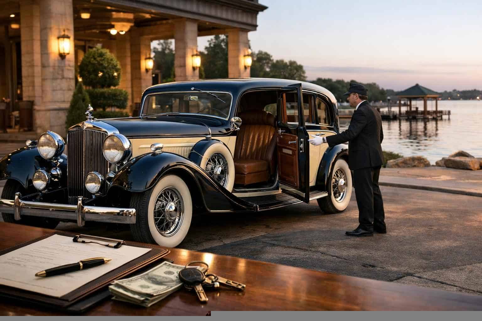 Antique Vehicle Rental with Driver Prices in Rowlett TX