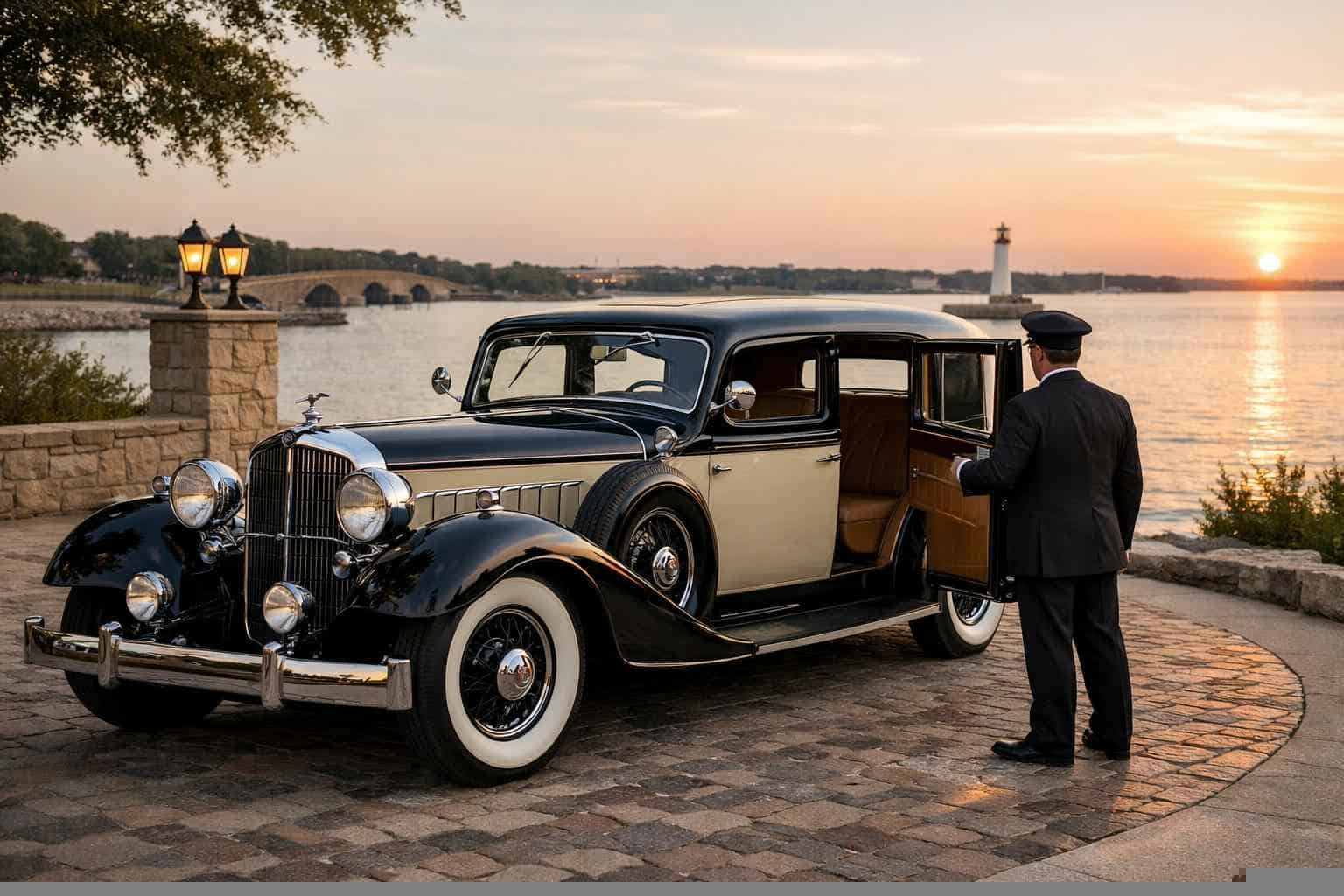 Antique Vehicle Rental with Driver Rockwall TX
