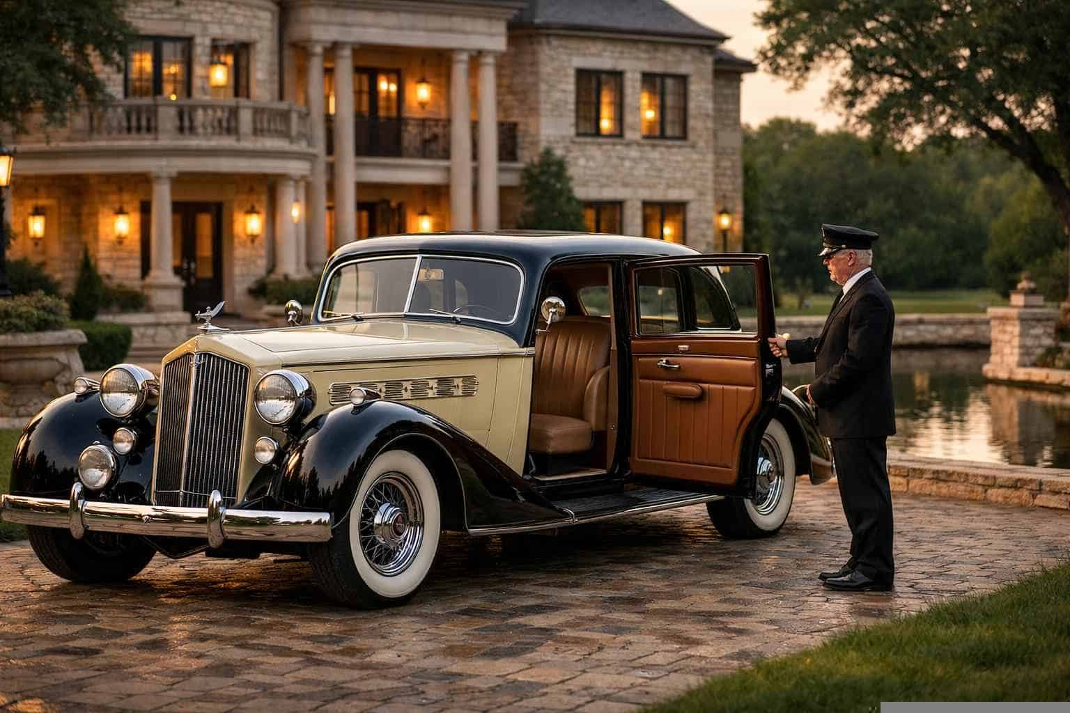 Antique Vehicle Rental with Driver Sachse TX