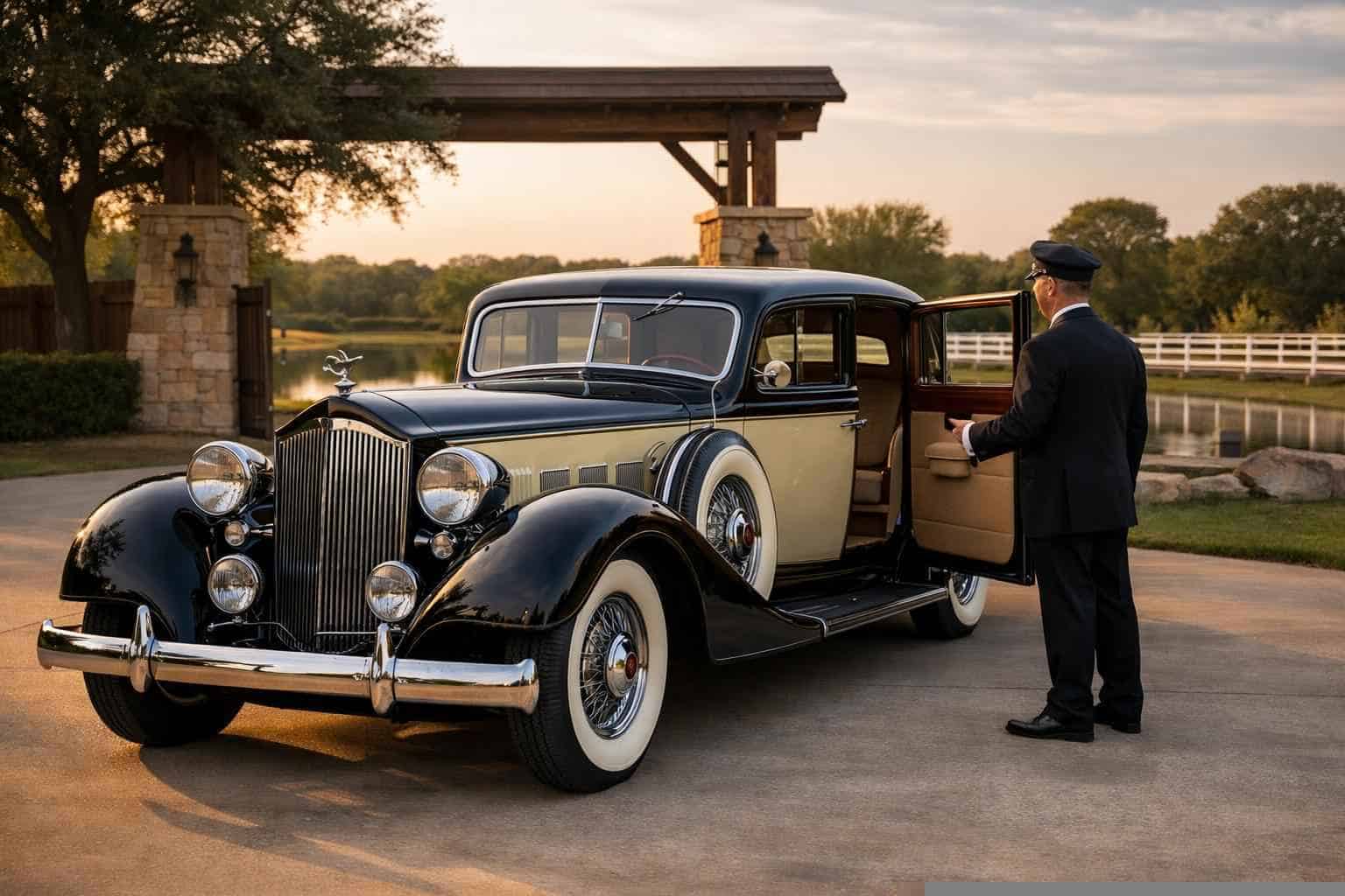 Antique Vehicle Rental with Driver Services in Balch Springs Texas