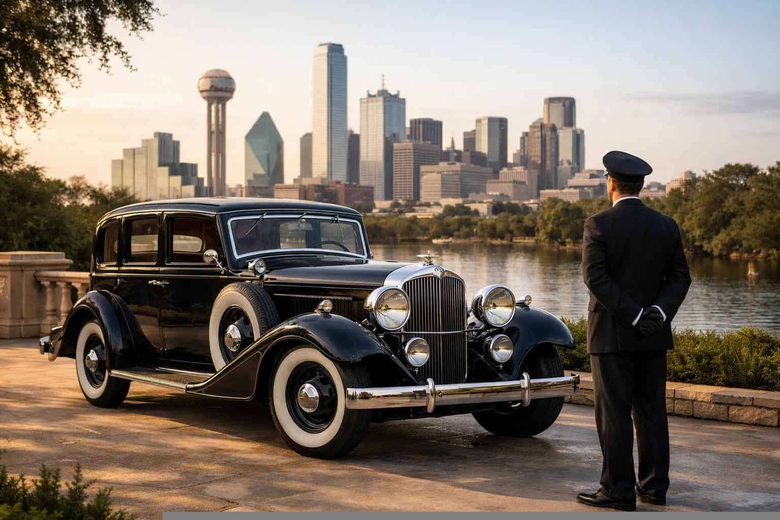Antique Vehicle Rental with Driver Services in Duncanville Texas