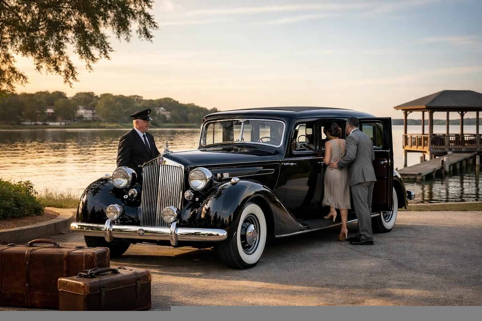 Antique Vehicle Rental with Driver Services in Rowlett Texas