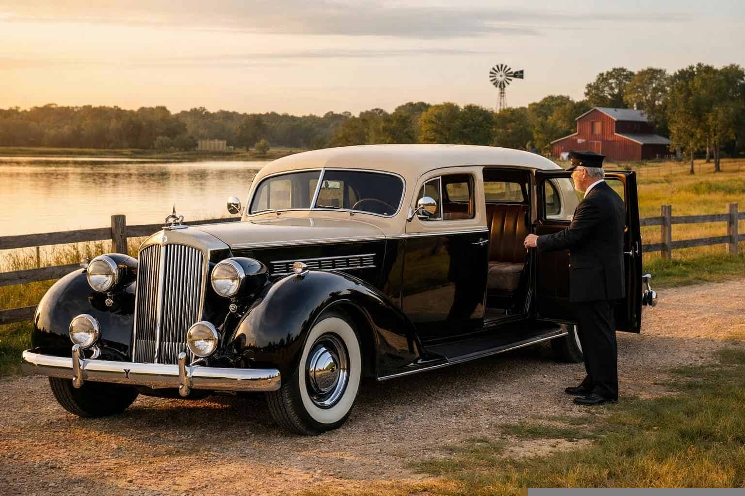 Antique Vehicle Rental with Driver Services in Wylie Texas