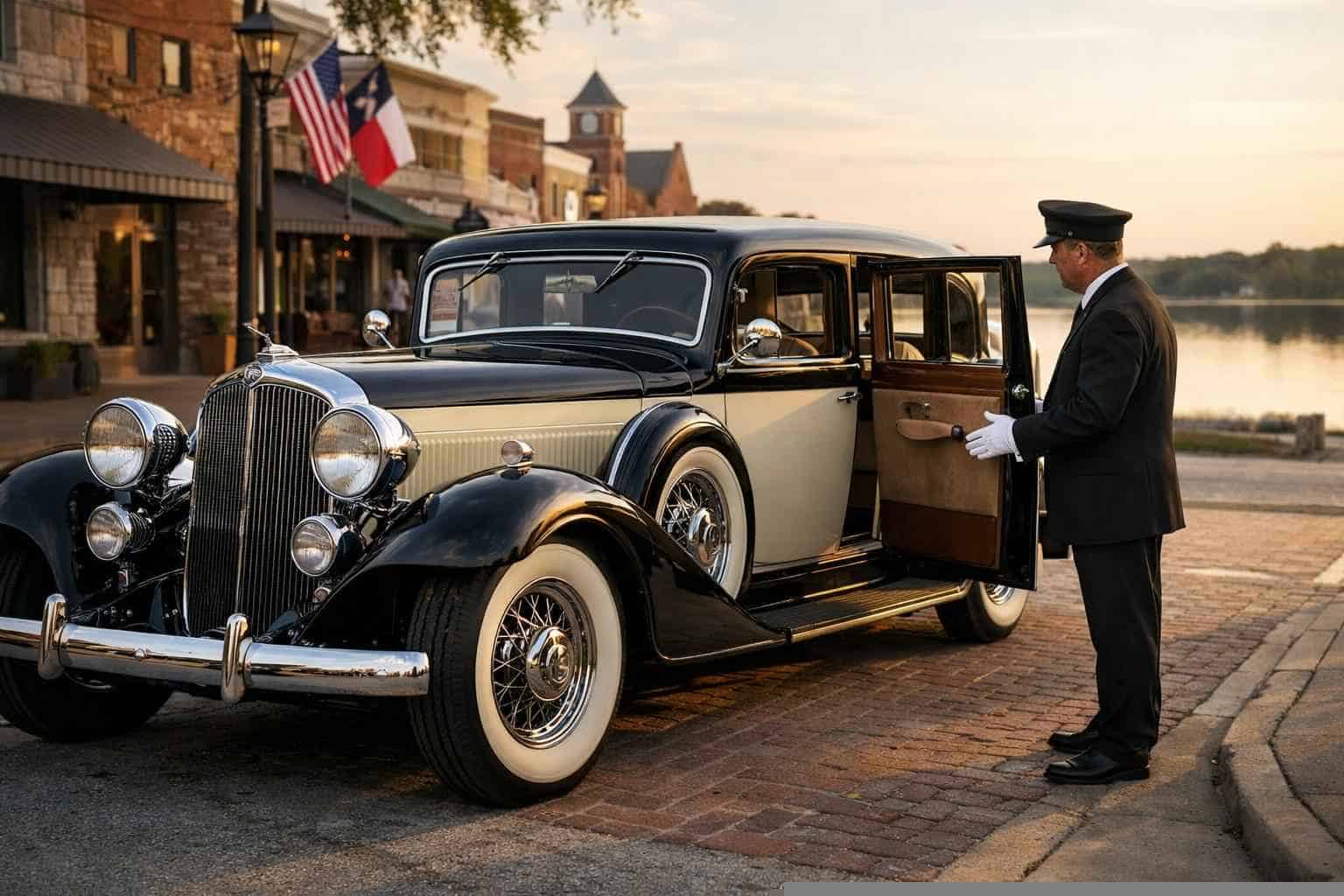 Antique Vehicle Rental with Driver Wylie TX