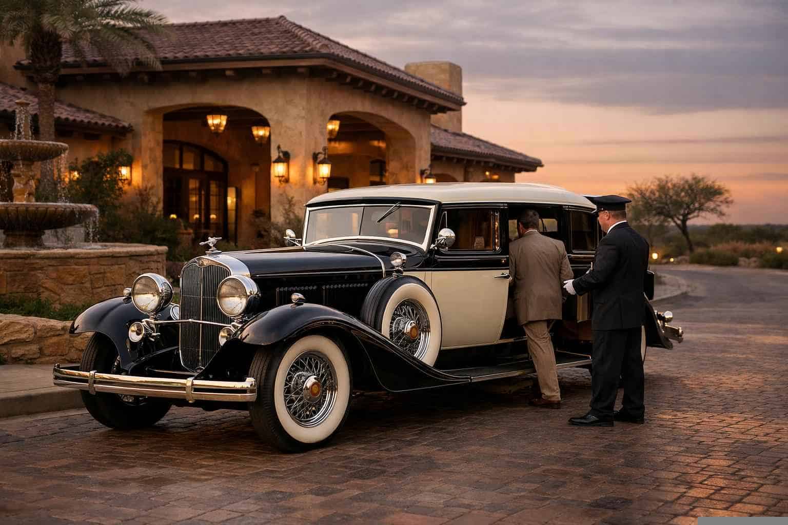 Antique Vehicle Service with Driver Mesquite TX