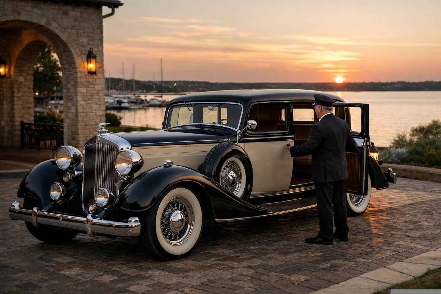 Antique Vehicle Service with Driver Rockwall TX