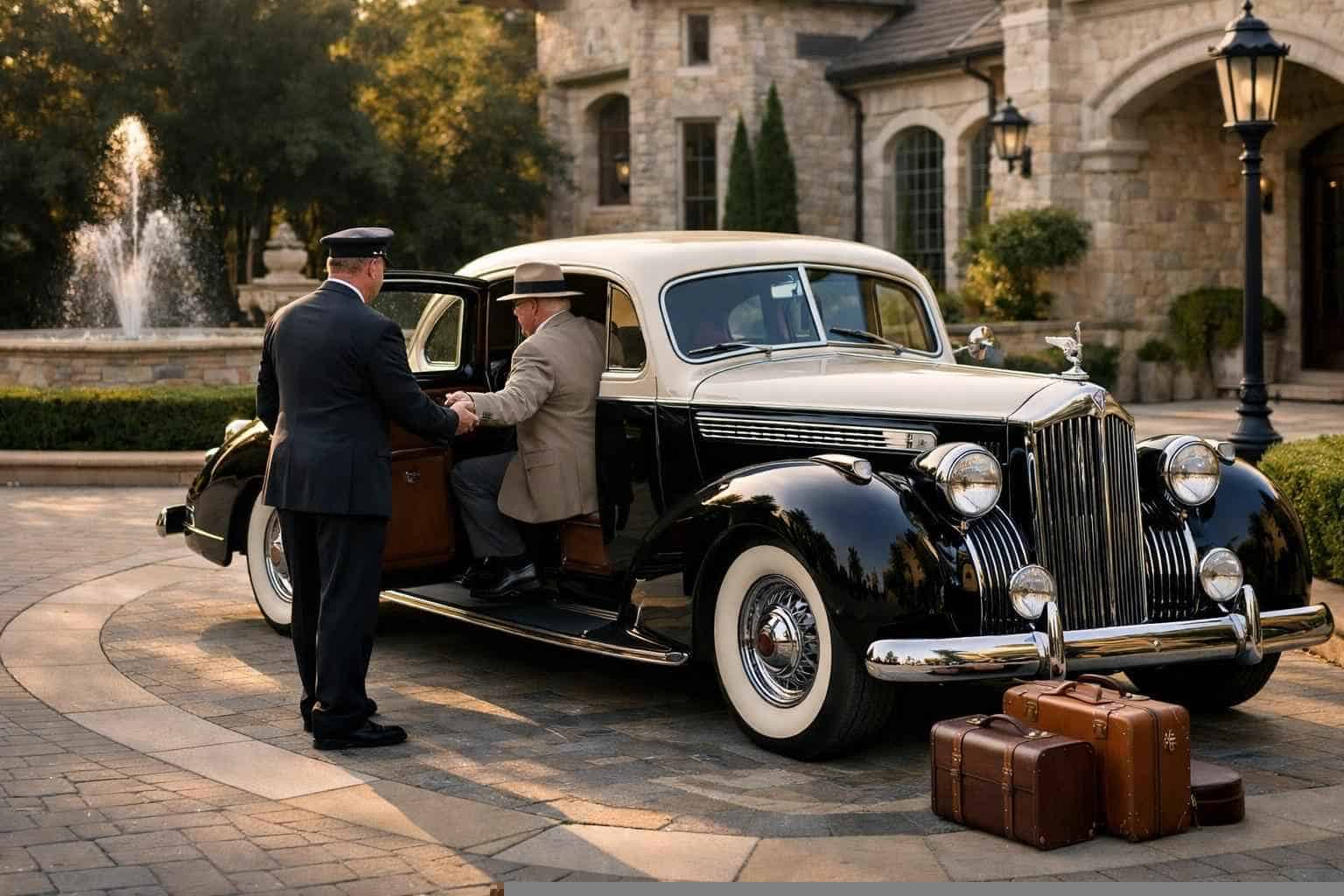 Antique Vehicle Service with Driver Sachse TX