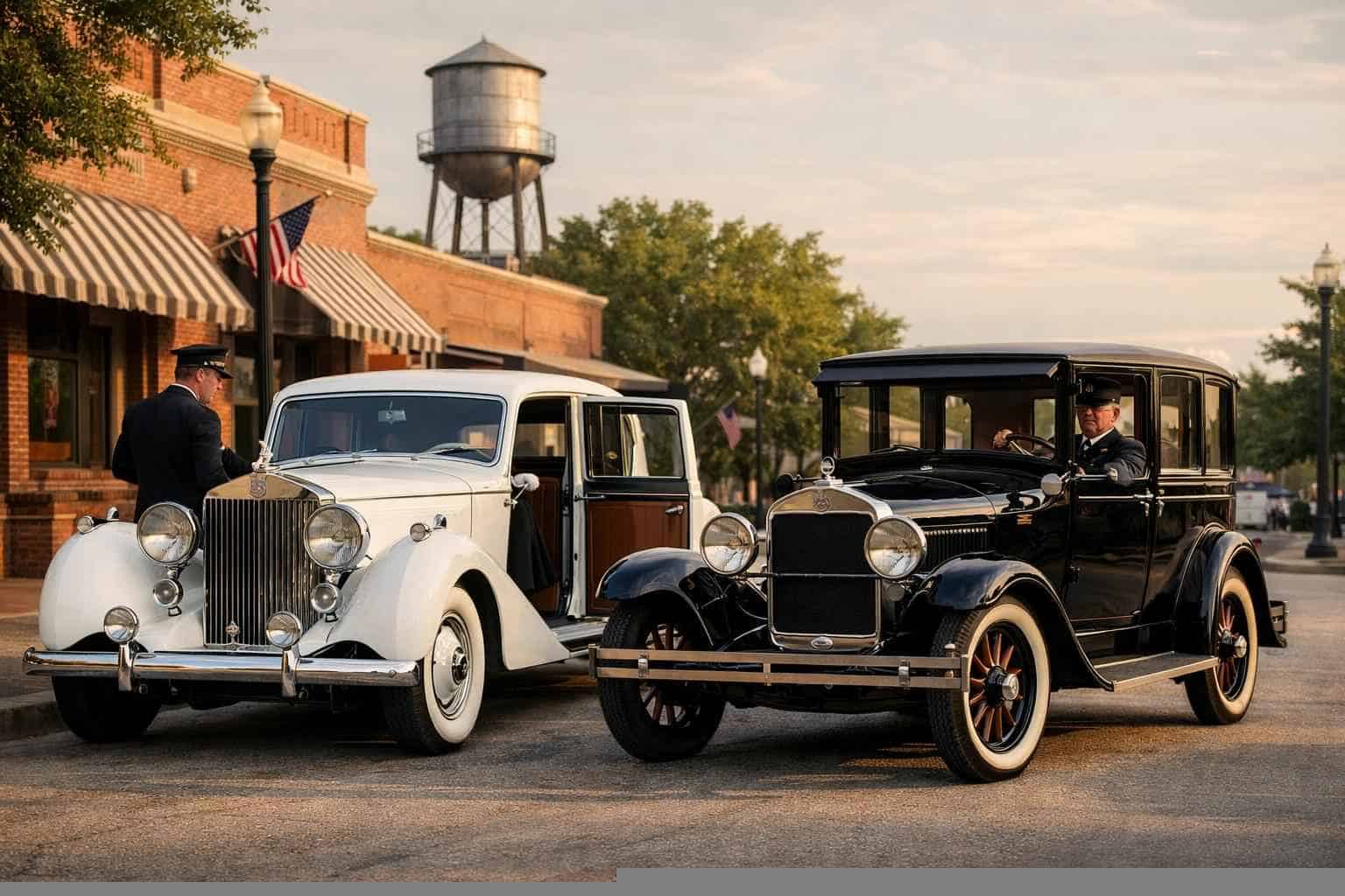 Antique Vehicles with Driver in Duncanville Texas
