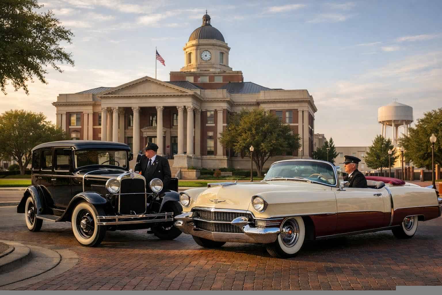 Antique Vehicles with Driver in Garland Texas