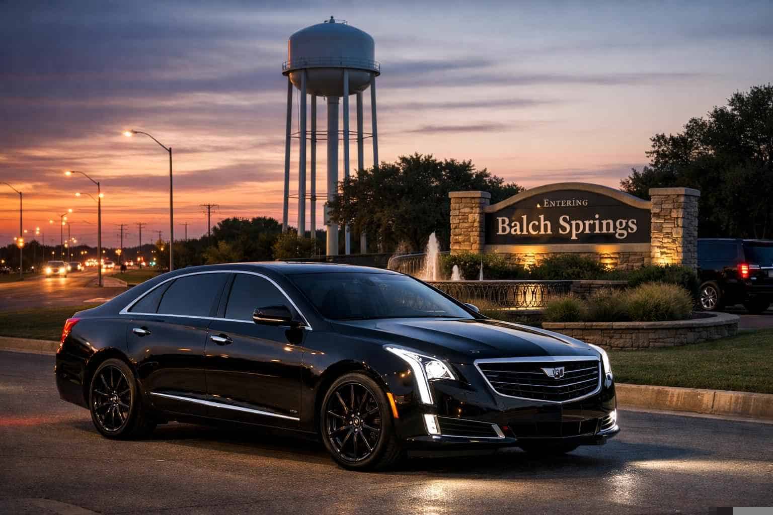 Balch Springs Texas Black Car Service