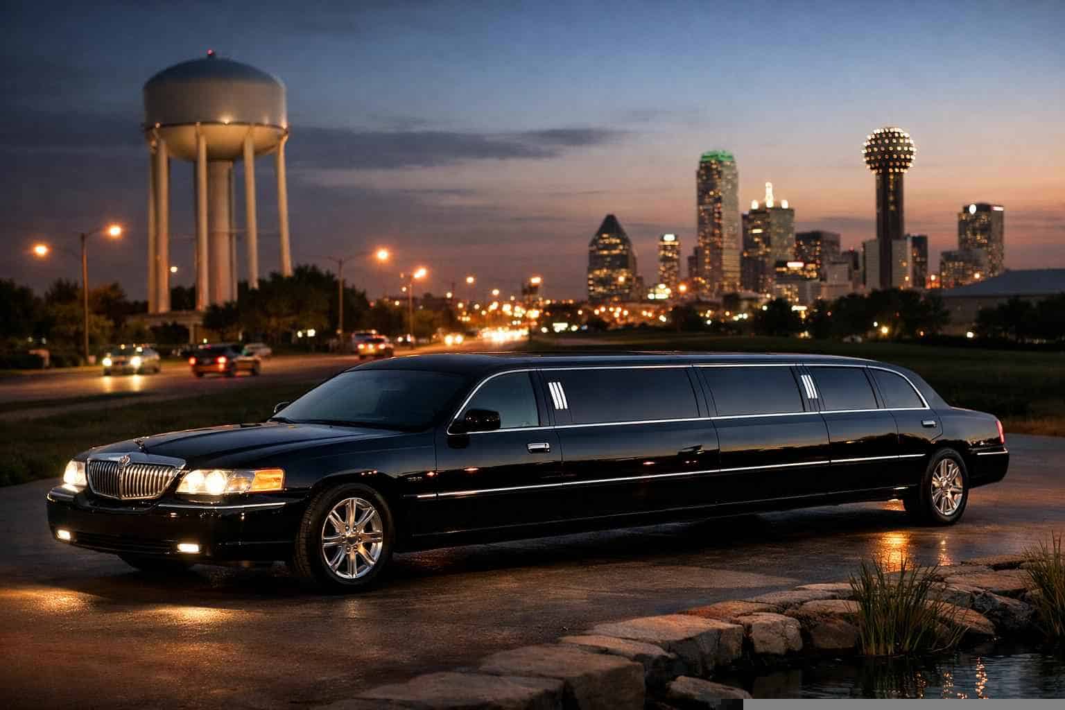 Balch Springs Texas Black Limo Rental