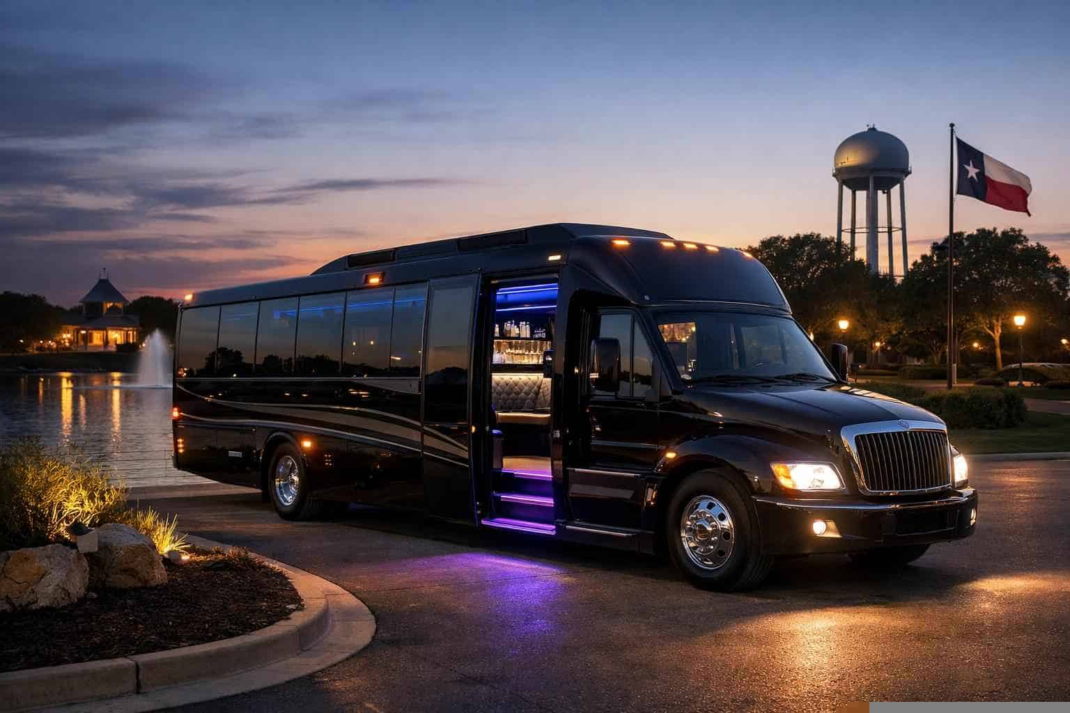 Balch Springs Texas Limo Bus Rental