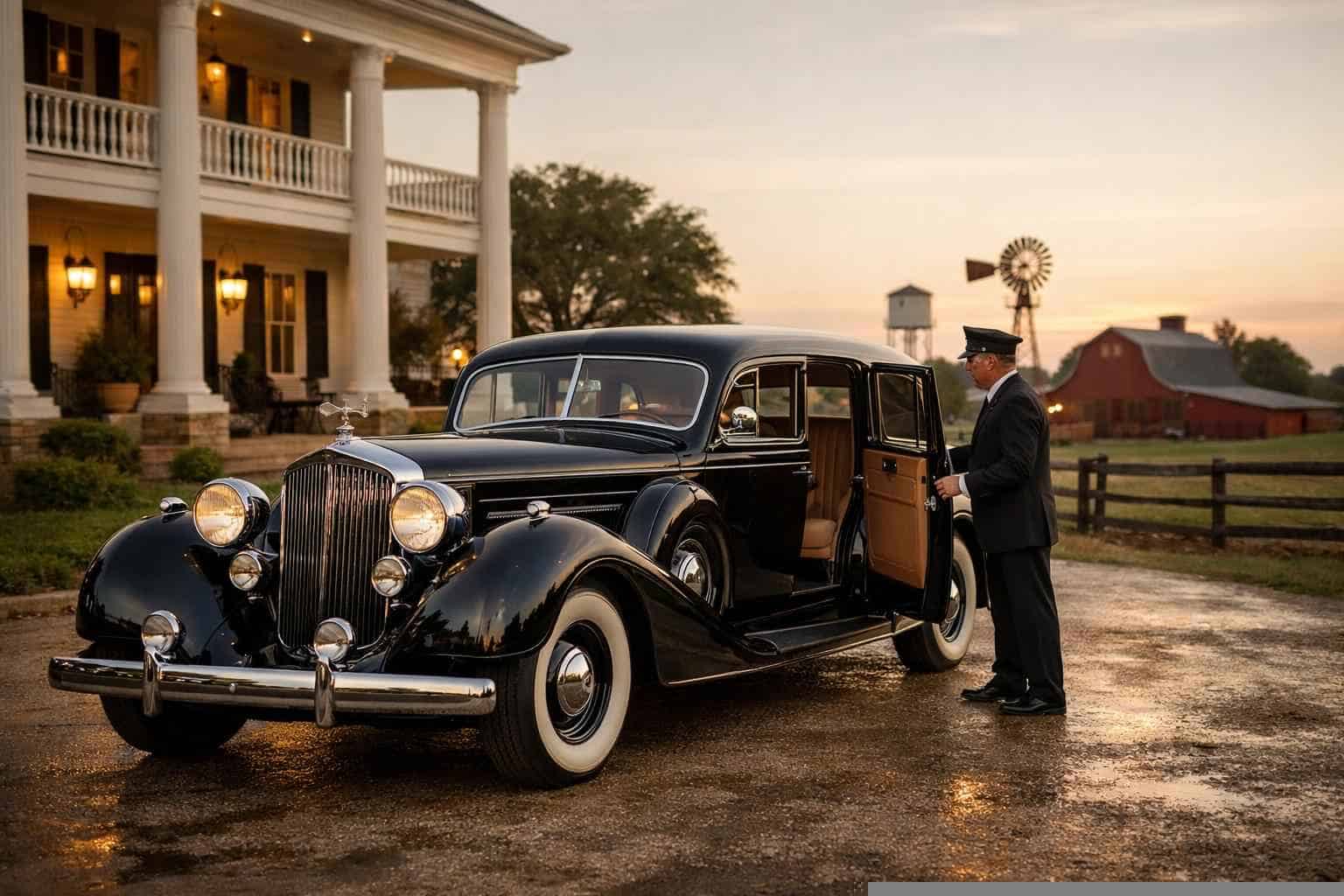 Best Antique Vehicle Rental with Driver in Lancaster Texas