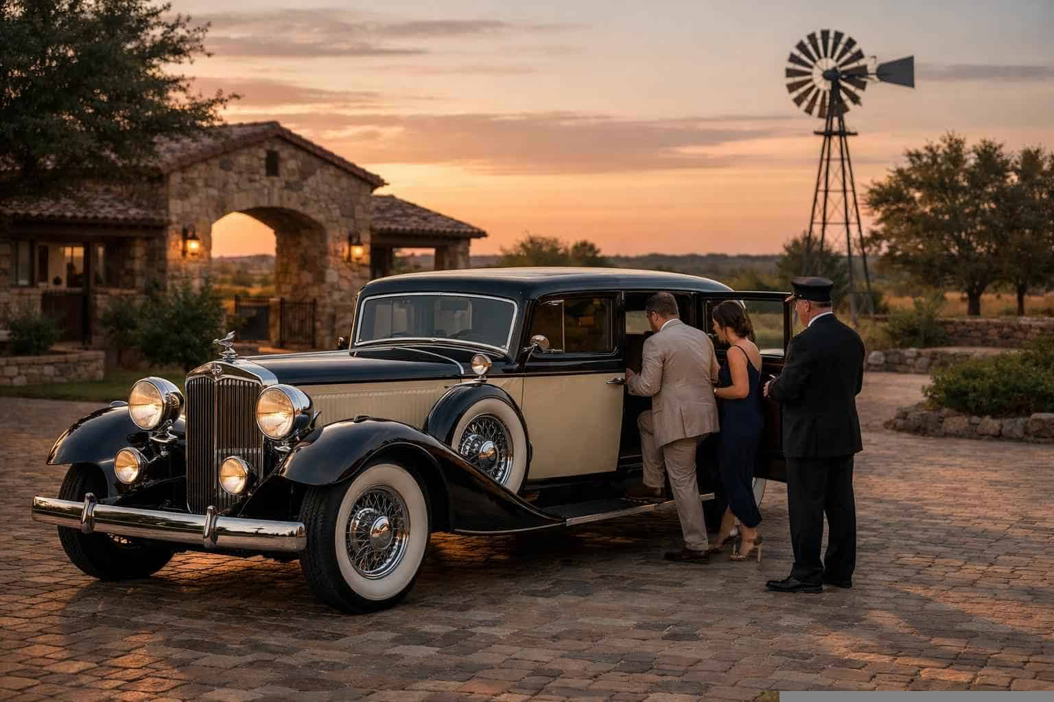 Best Antique Vehicle Rental with Driver in Mesquite Texas