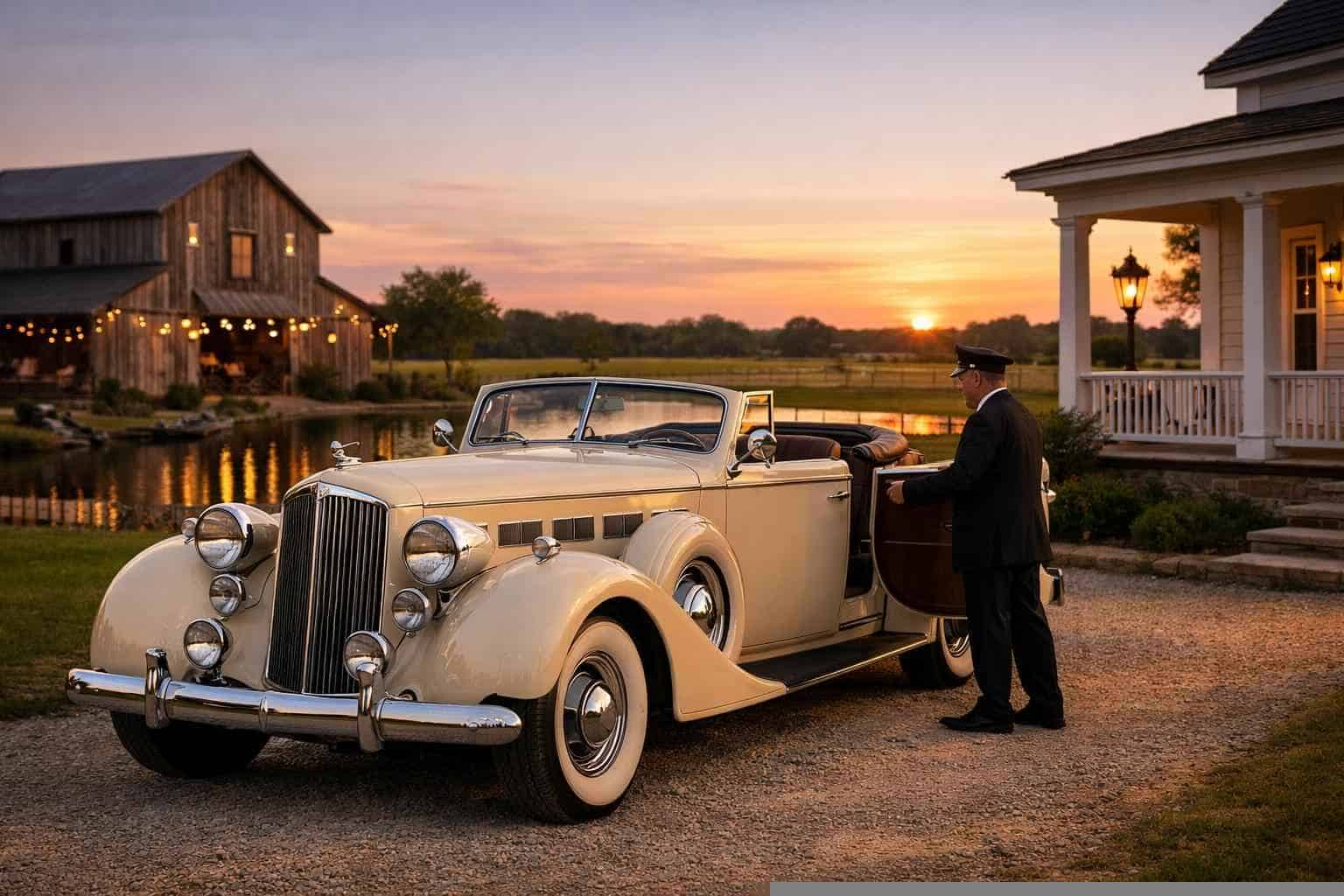 Best Antique Vehicle Rental with Driver in Wylie Texas