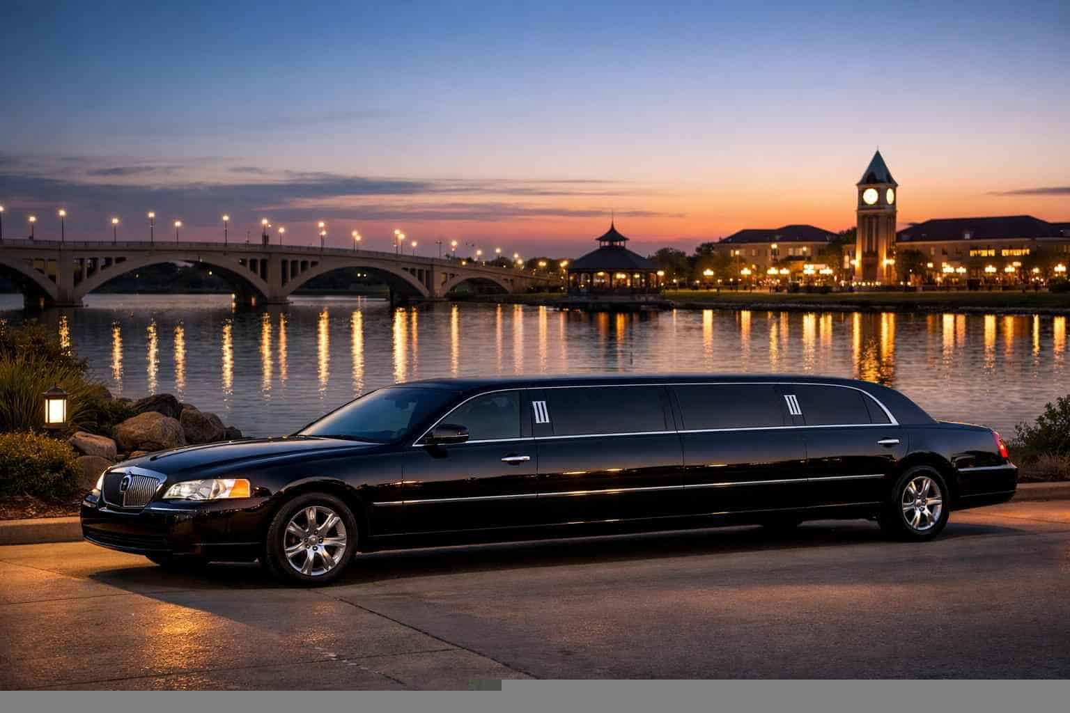 Best Black Limo Rental in Rowlett Texas