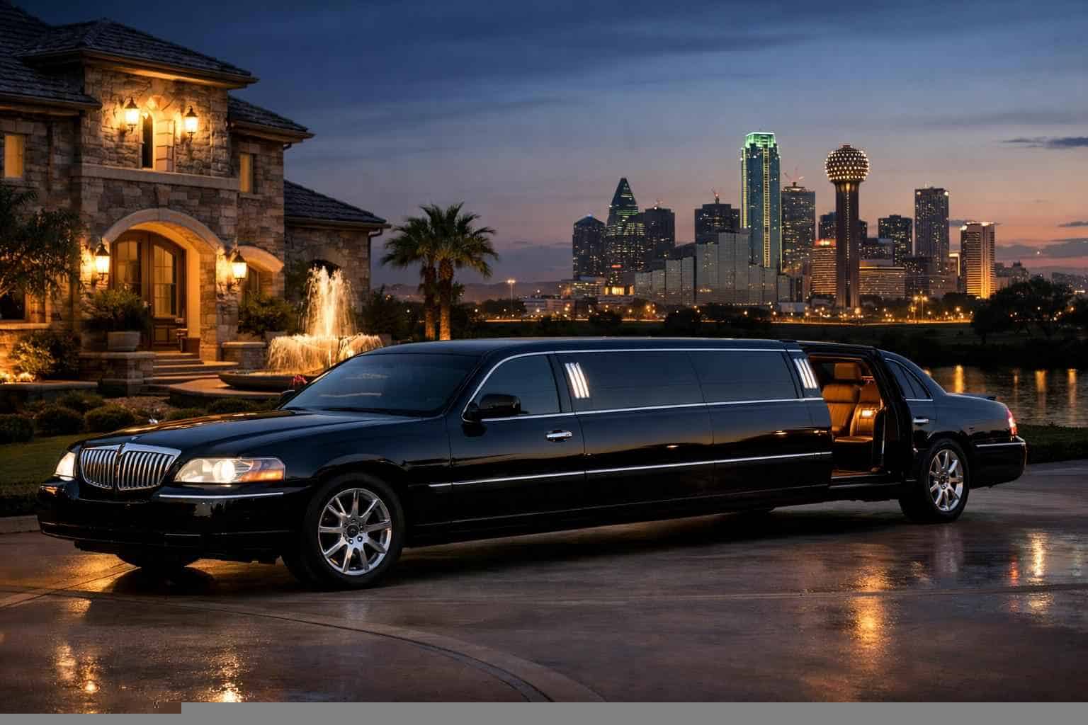 Best Black Limo Rental in Sachse Texas