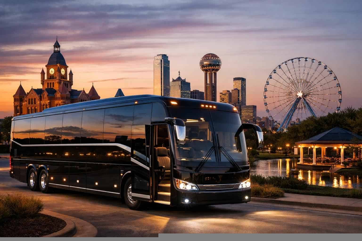 Best Charter Bus Rental in Garland Texas
