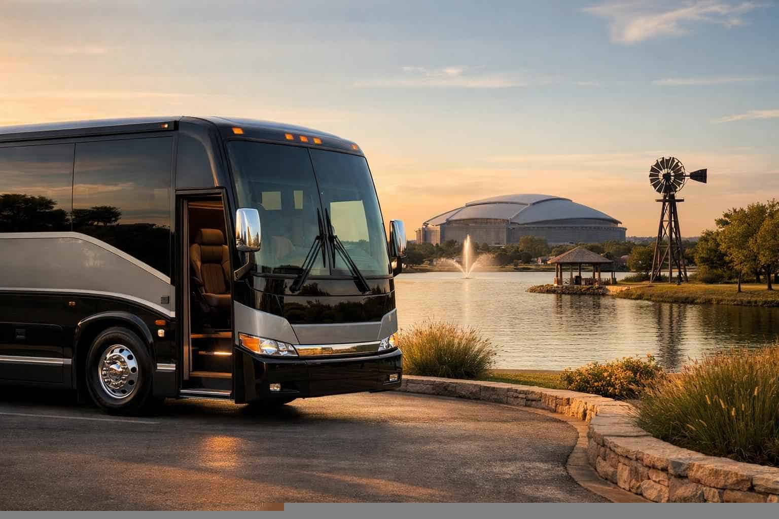 Best Charter Bus Rental in Grand Prairie Texas