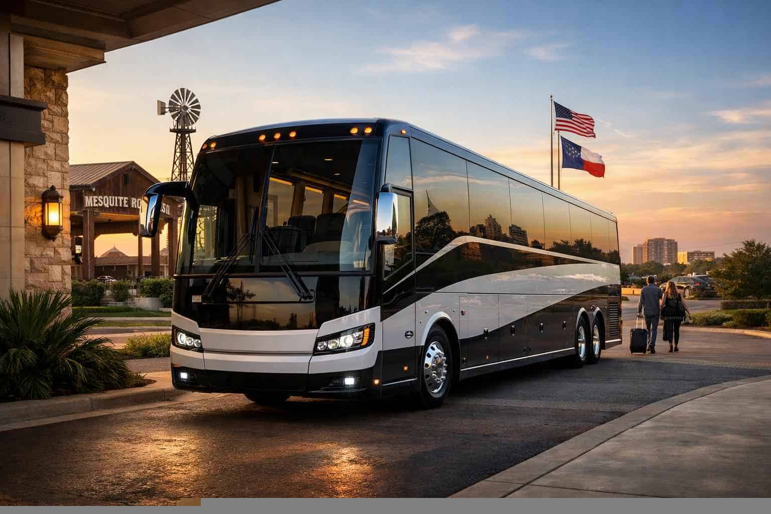 Best Charter Bus Rental in Mesquite Texas