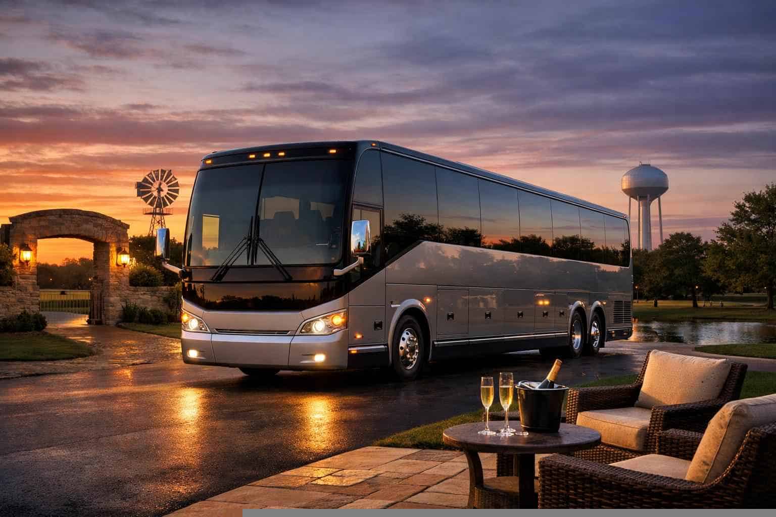 Best Charter Bus Rental in Sachse Texas