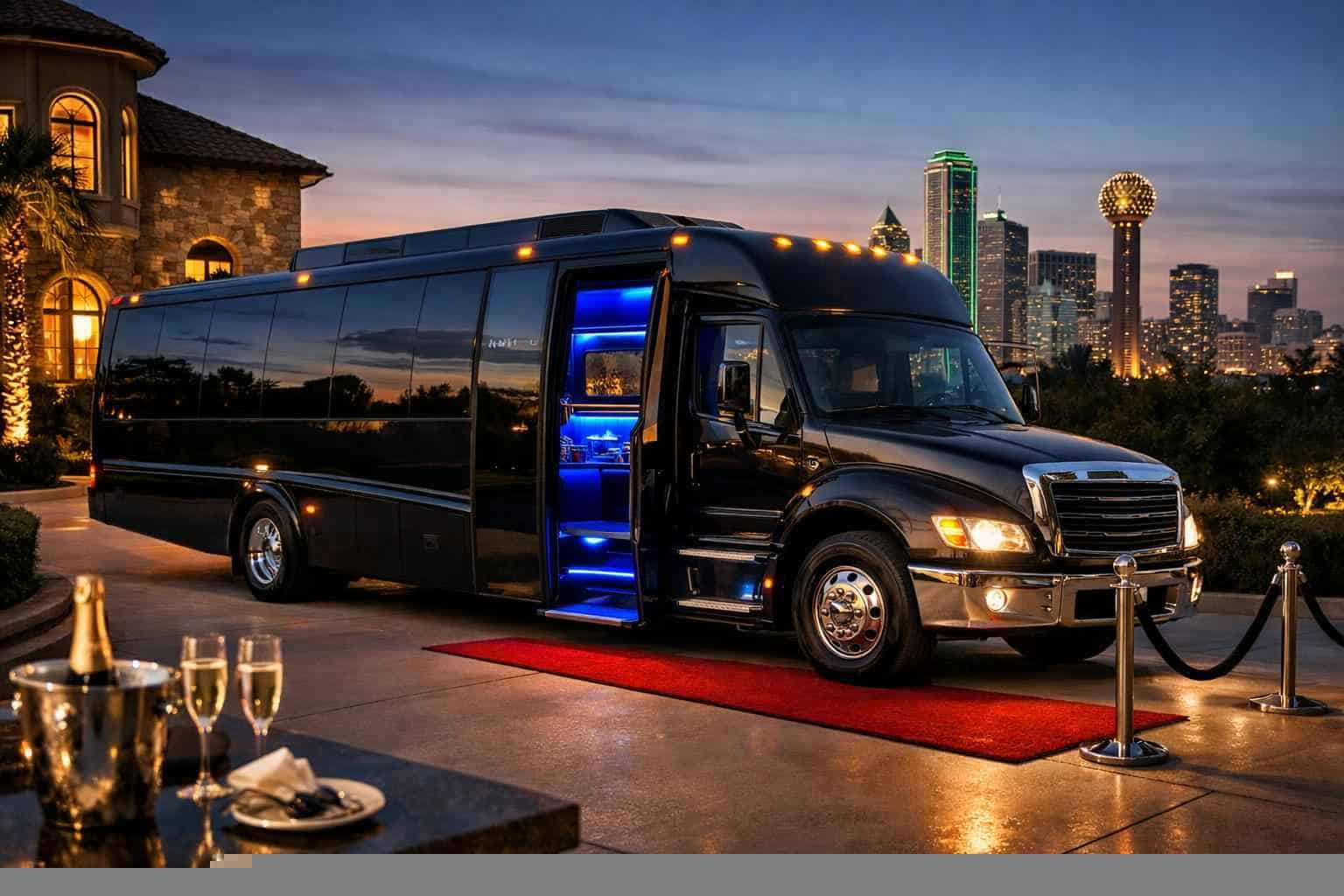 Best Limo Bus Rental in DeSoto Texas