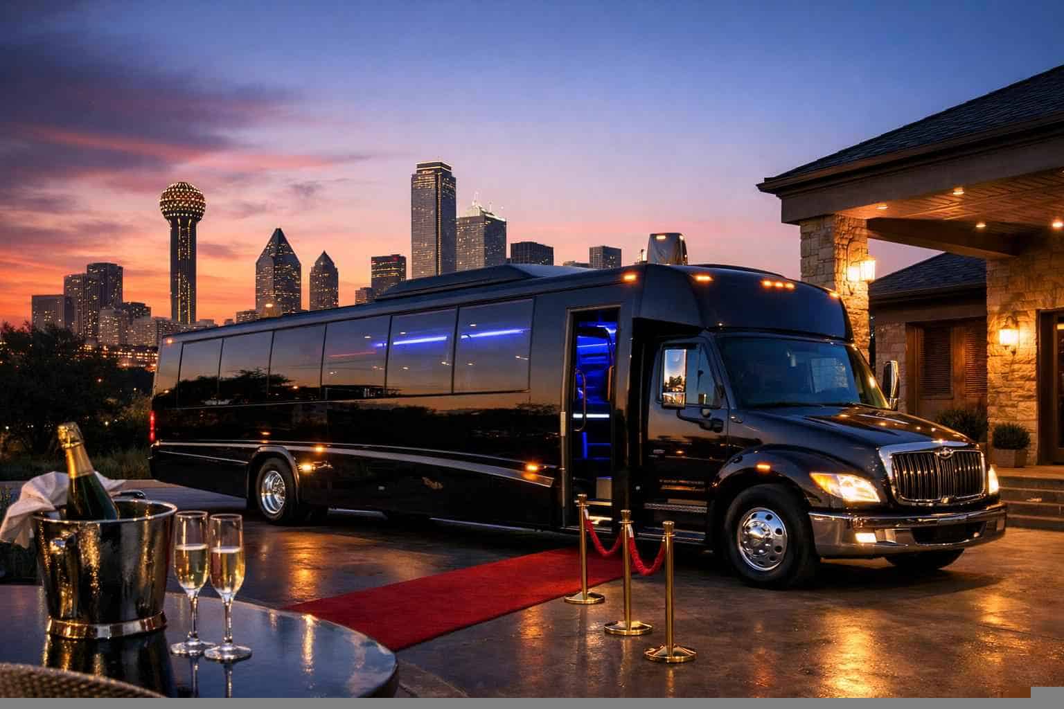 Best Limo Bus Rental in Lancaster Texas