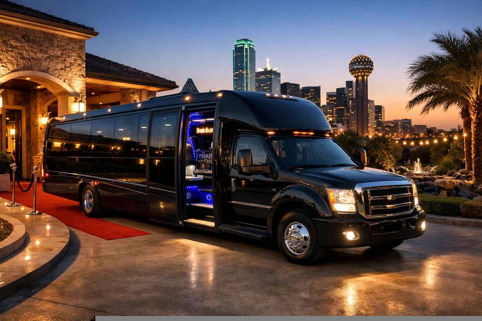 Best Limo Bus Rental in Mesquite Texas