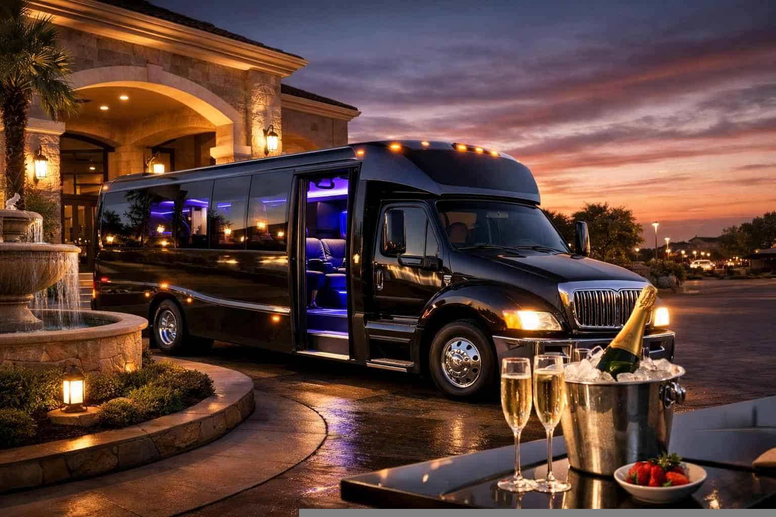 Best Limo Bus Rental in Sachse Texas
