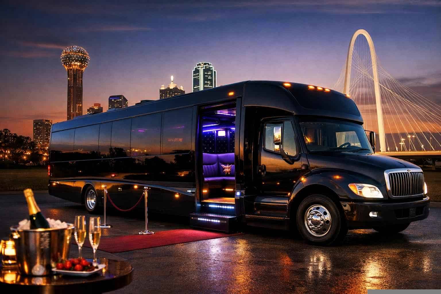 Best Party Bus Rental in Grand Prairie Texas
