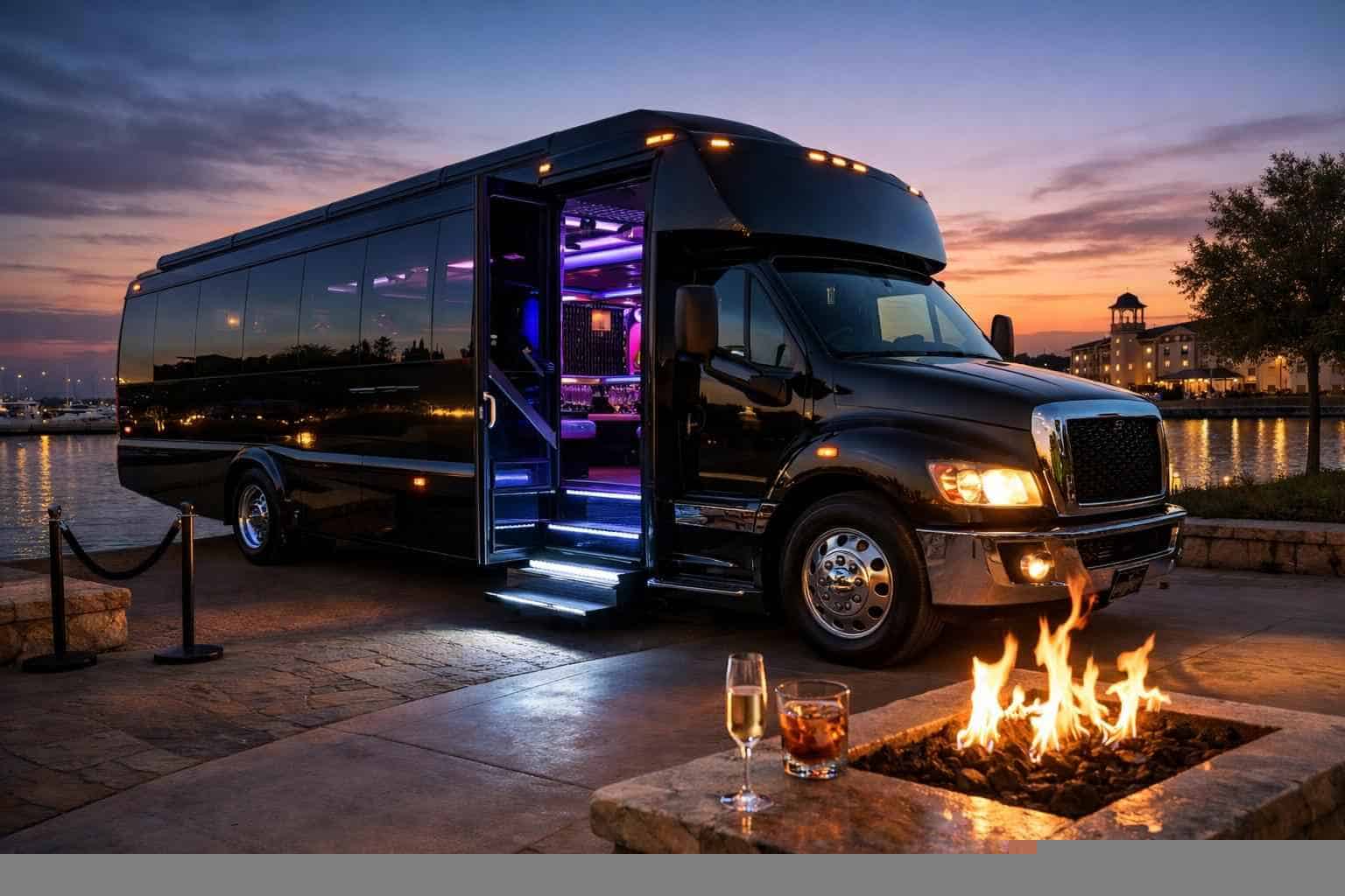 Best Party Bus Rental in Rockwall Texas