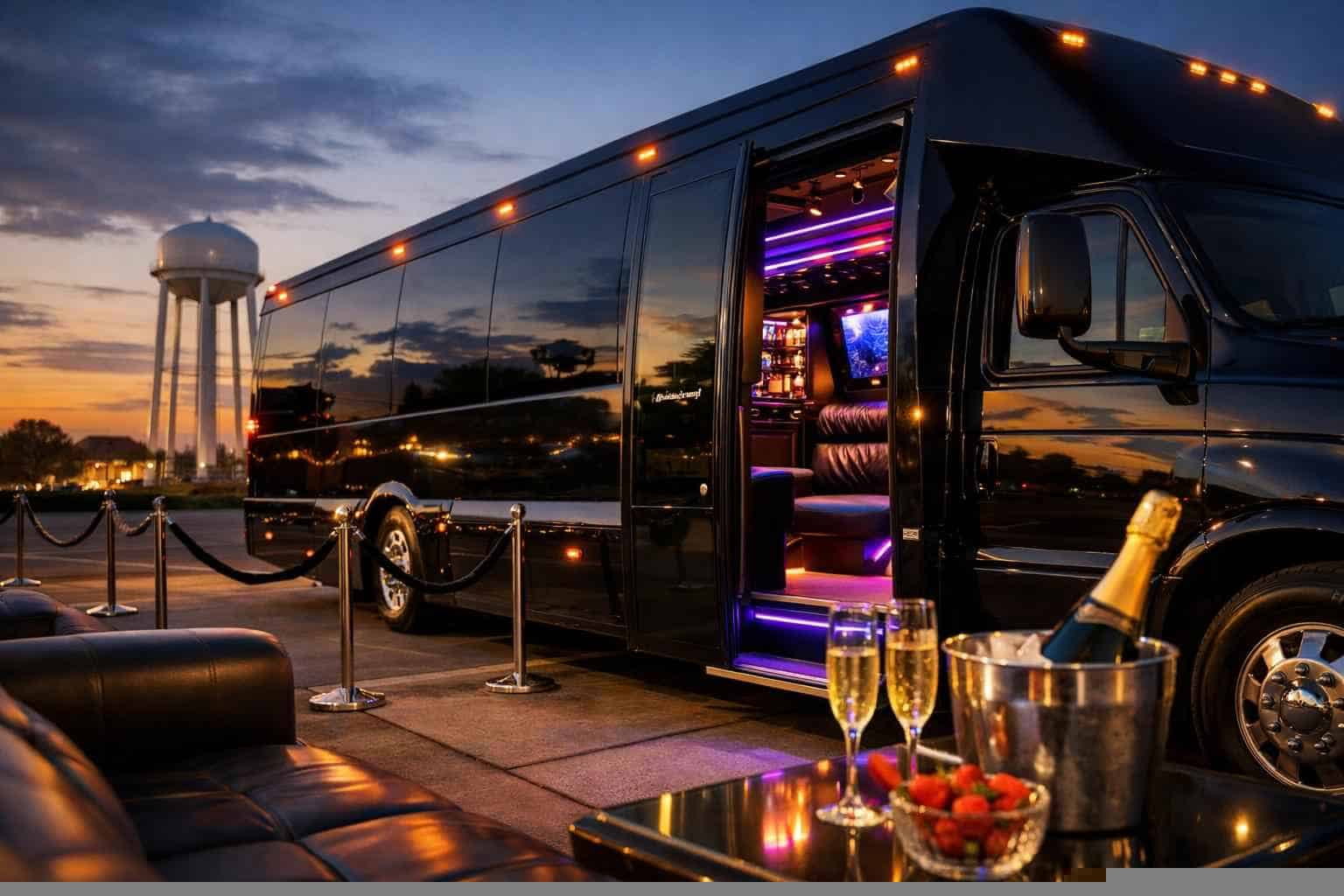 Best Party Bus Rental in Sachse Texas