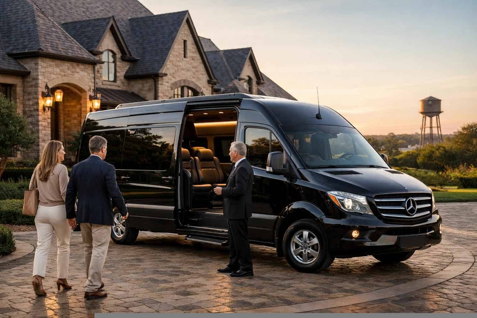 Best Passenger Van with Driver in Prosper Texas