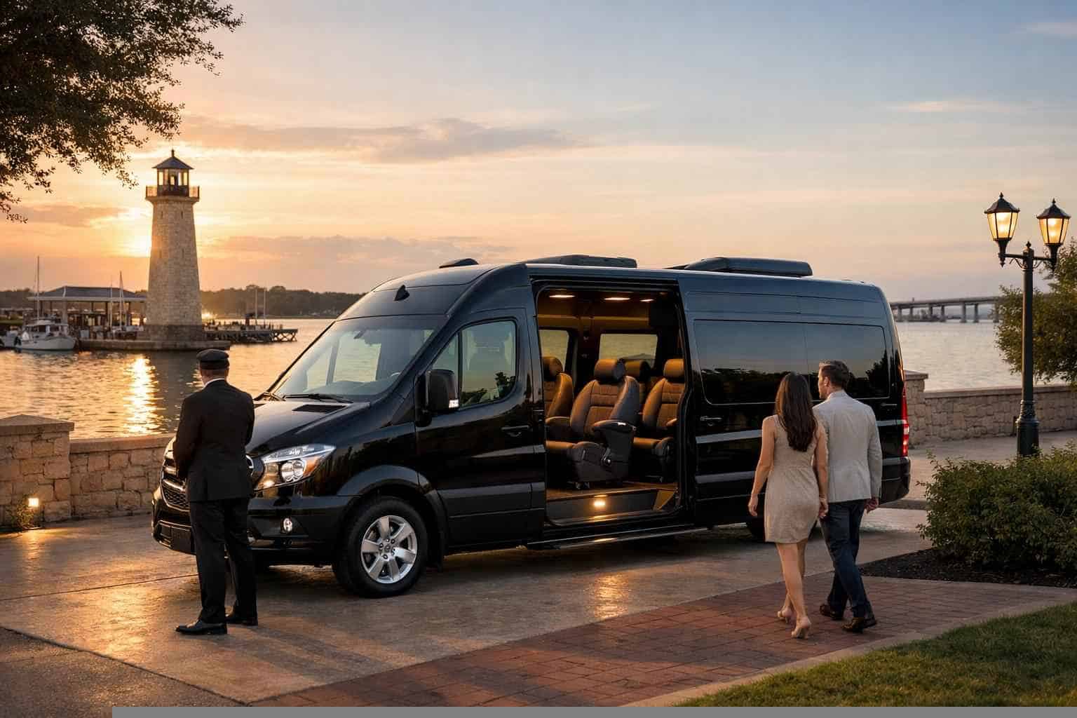 Best Passenger Van with Driver in Rockwall Texas