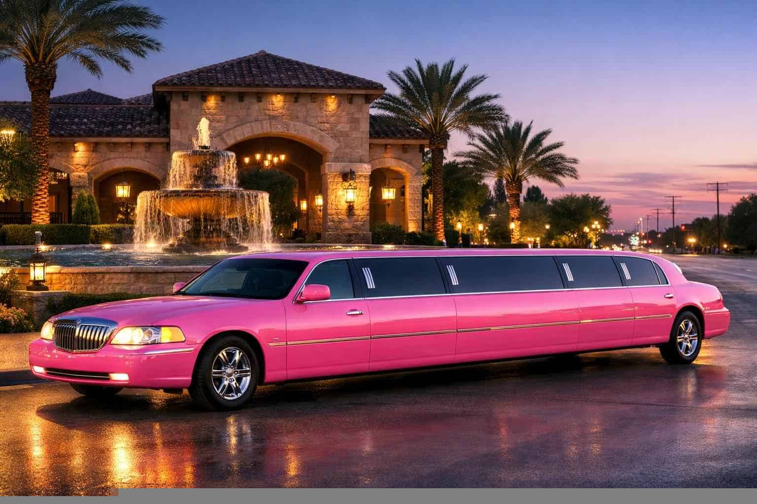 Best Pink Limo Rental in Balch Springs Texas