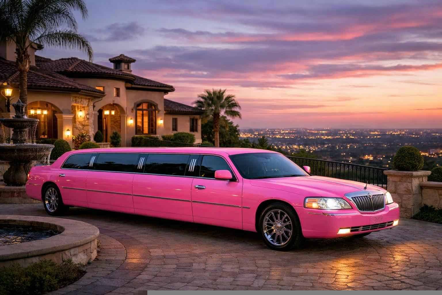 Best Pink Limo Rental in Cedar Hill Texas