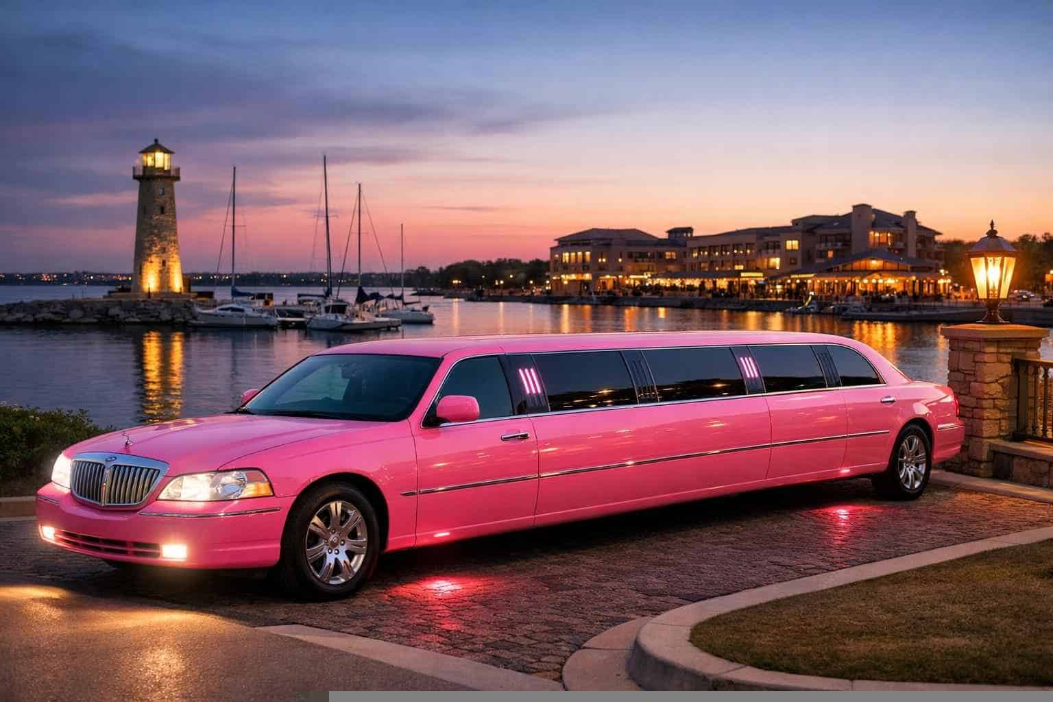 Best Pink Limo Rental in Rockwall Texas