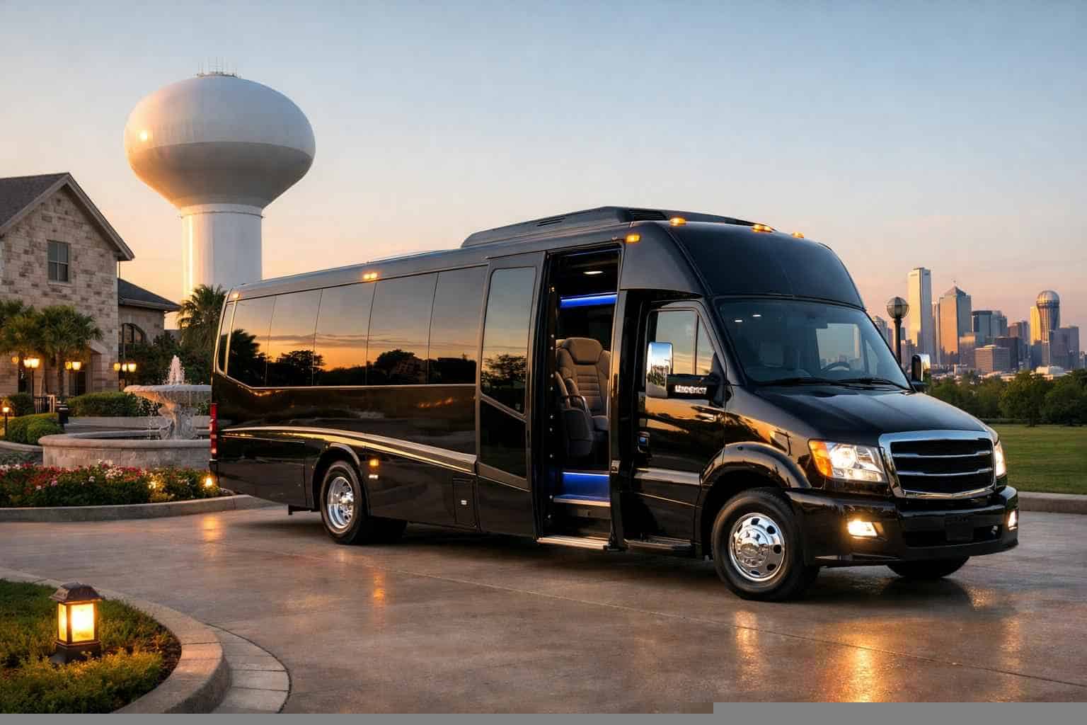 Best Shuttle Bus Rental in DeSoto Texas