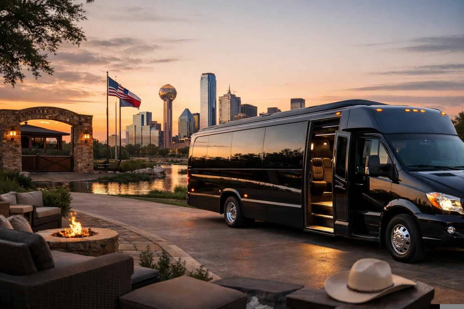 Best Shuttle Bus Rental in Mesquite Texas