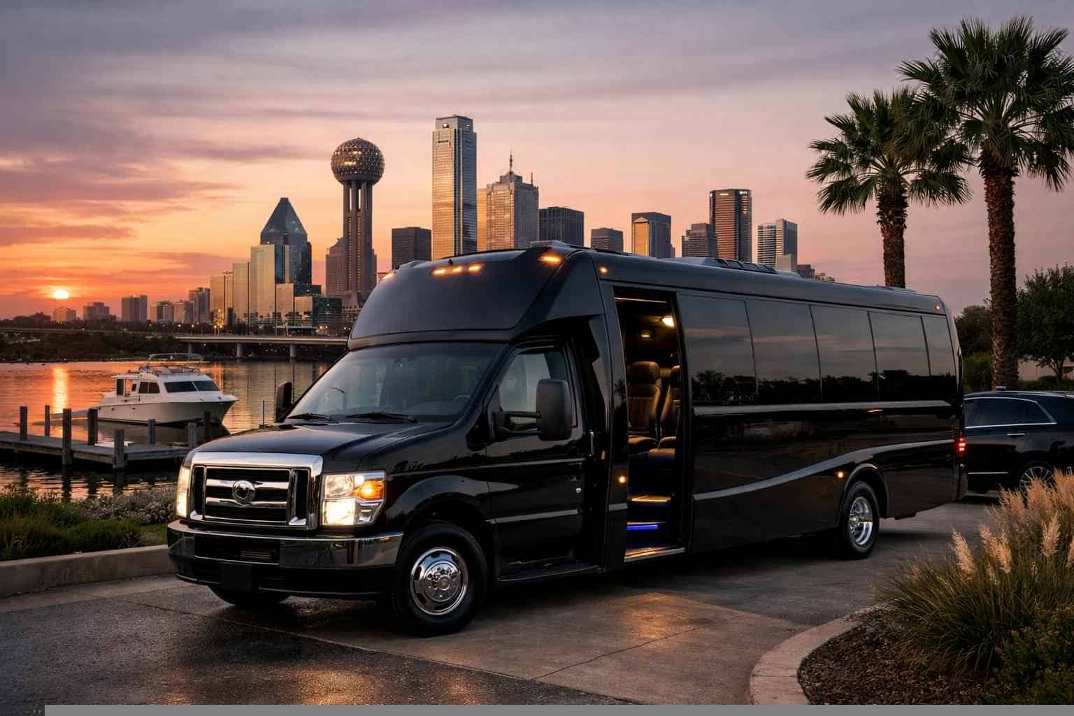 Best Shuttle Bus Rental in Rowlett Texas