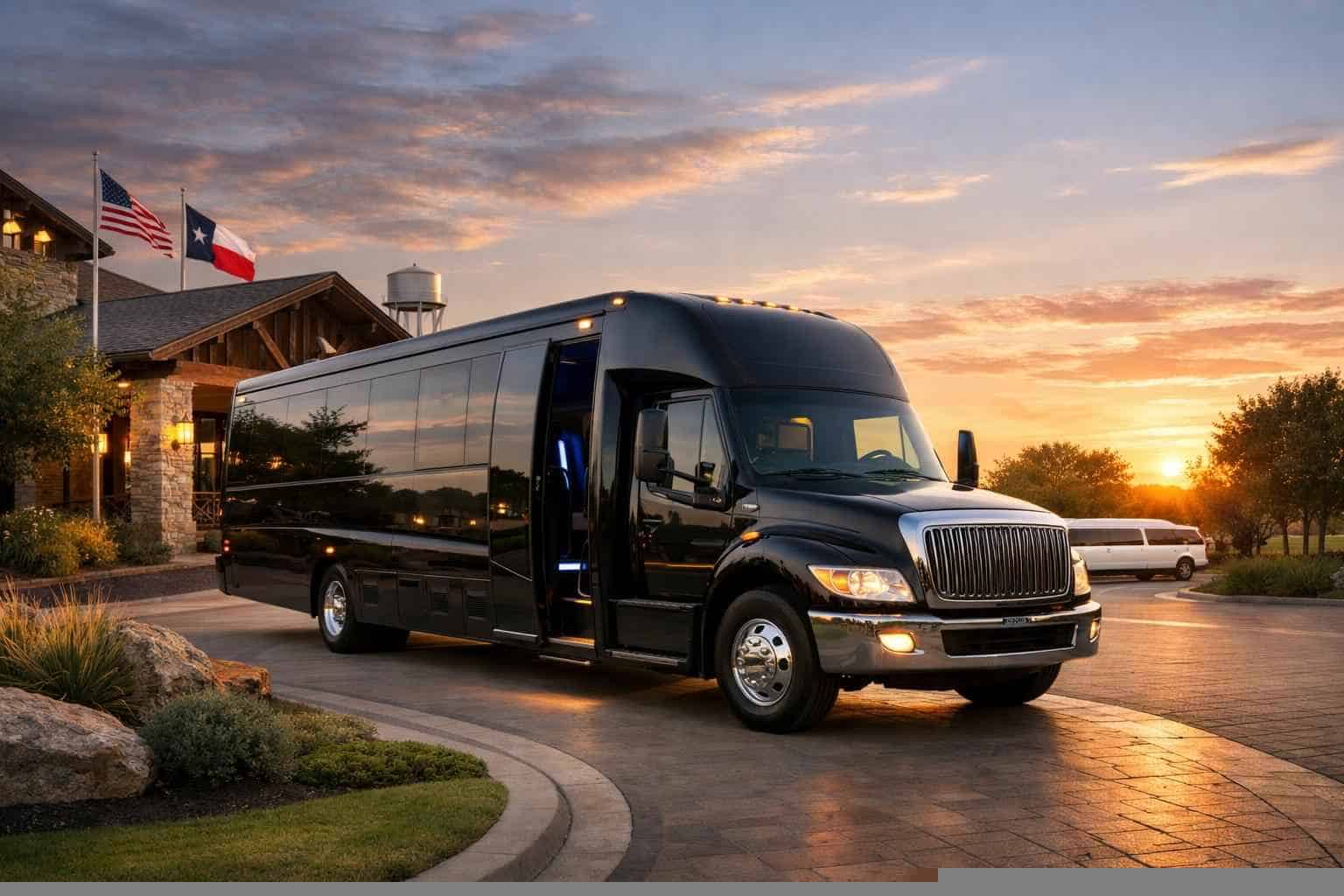 Best Shuttle Bus Rental in Sachse Texas